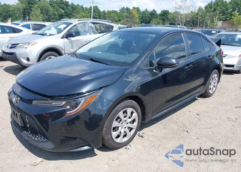 2020 Toyota Corolla Le z USA, uszkodzony, nr VIN JTDEPRAE3LJ061096